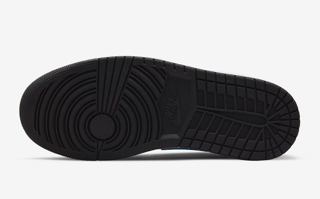 Black University Blue White — Jordan 1 Low