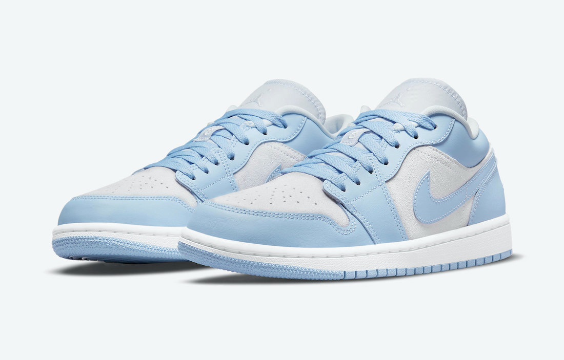 Football Grey Aluminum (W) — Jordan 1 Low