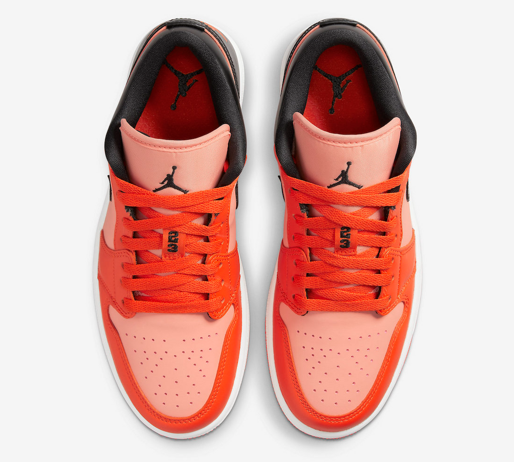 Orange Black (W) — Jordan 1 Low