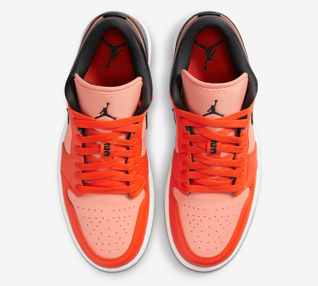 Orange Black (W) — Jordan 1 Low