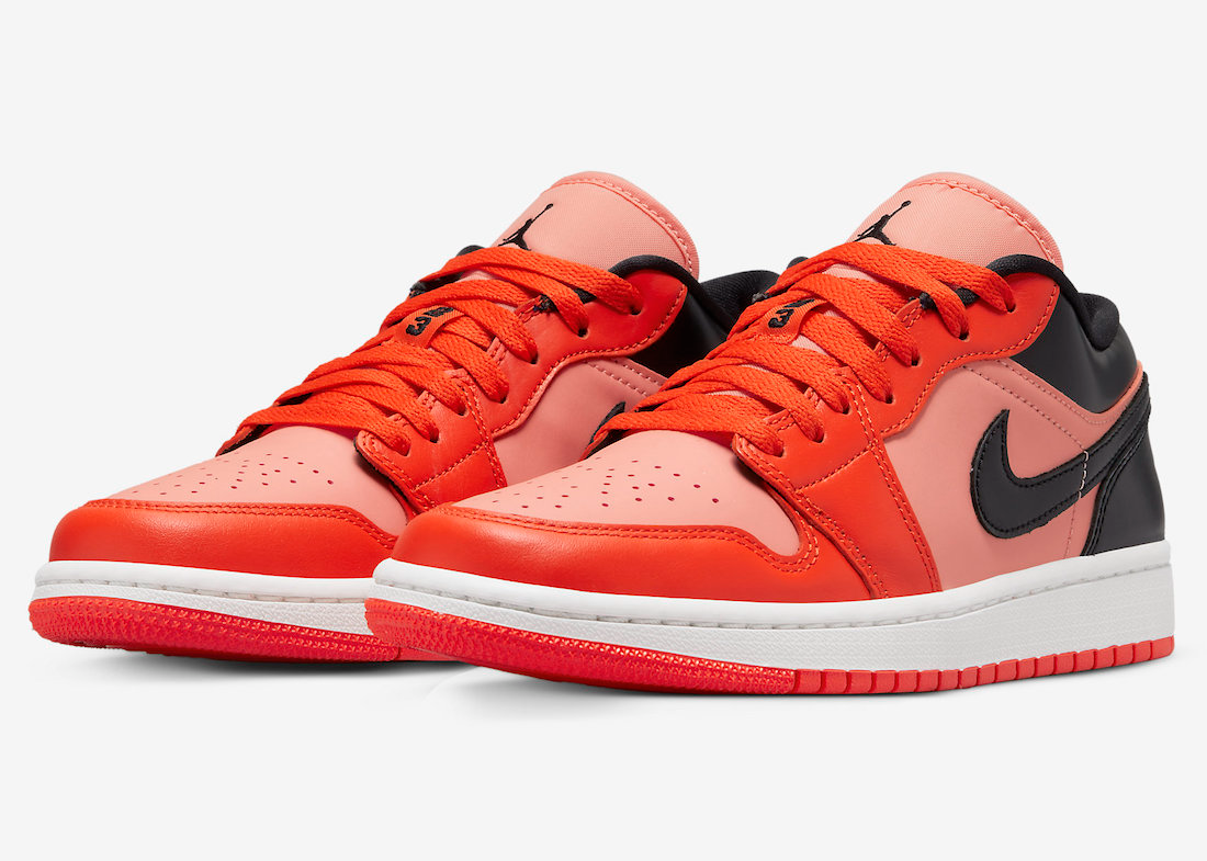 Orange Black (W) — Jordan 1 Low
