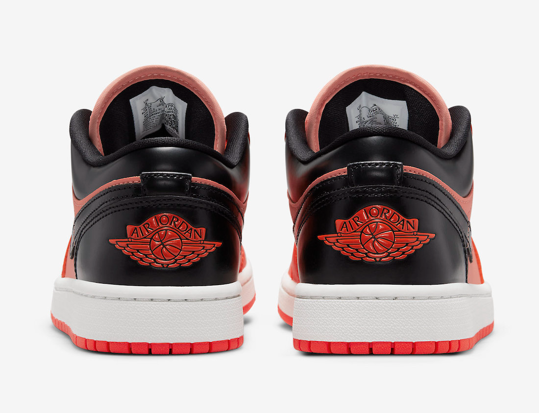 Orange Black (W) — Jordan 1 Low