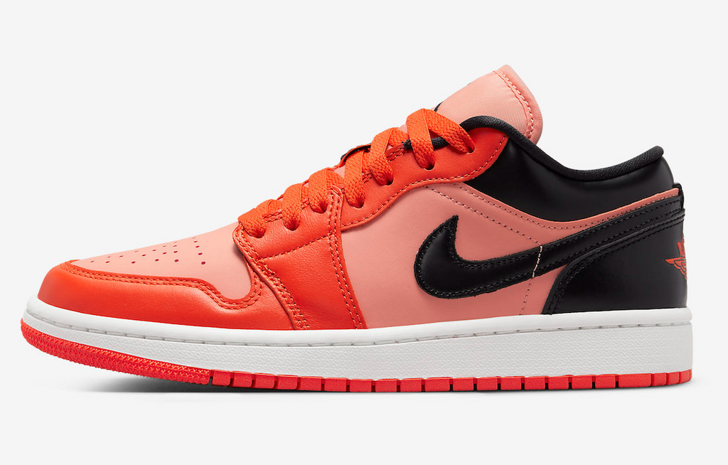 Orange Black (W) — Jordan 1 Low
