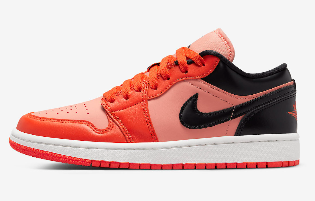 Orange Black (W) — Jordan 1 Low