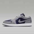 Tech Grey College Navy — Air Jordan 1 Low 553558-058