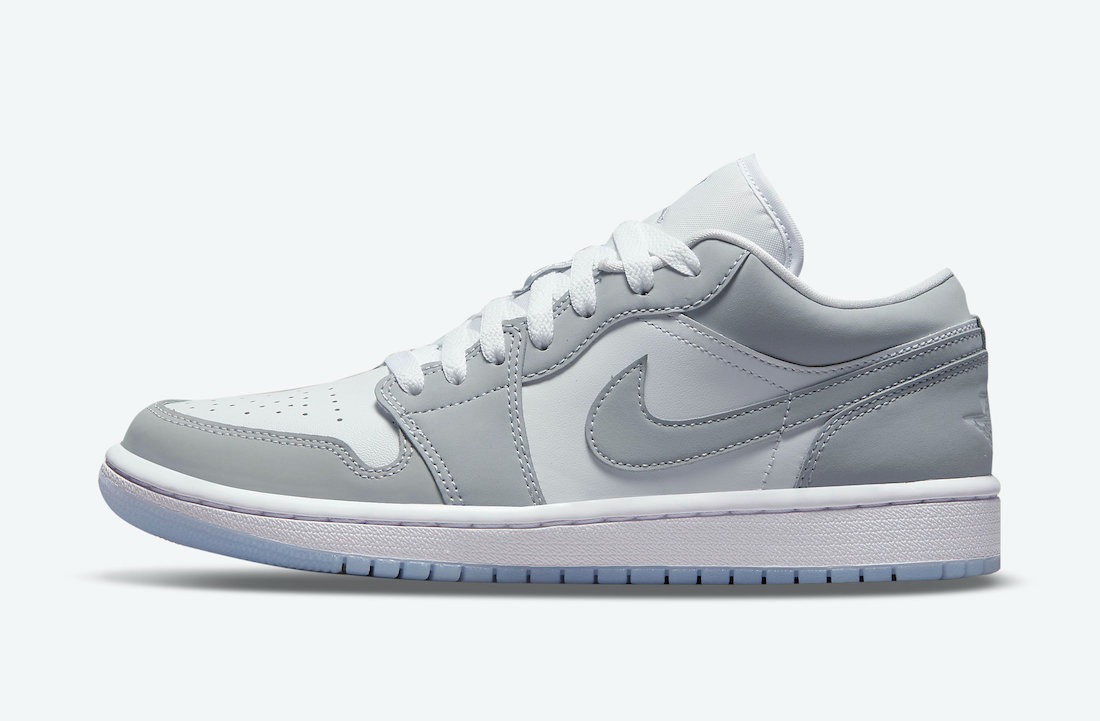 Women's Wolf Grey — Air Jordan 1 Low