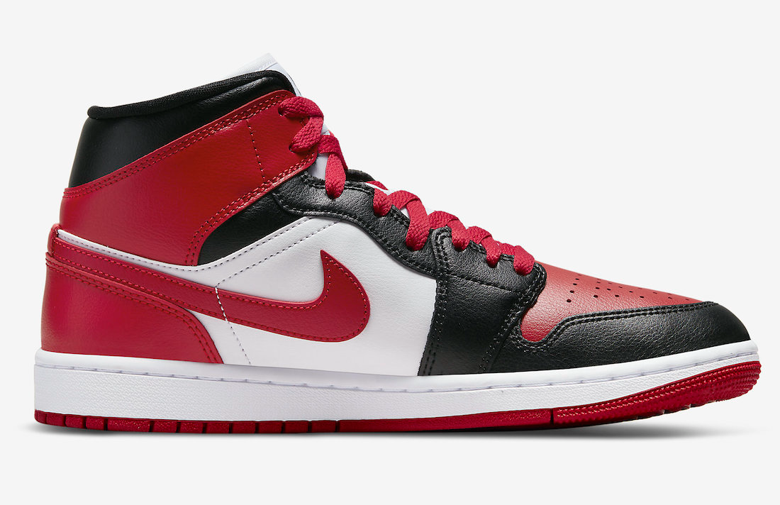 Alternate Bred Toe (W) — Jordan 1 Mid