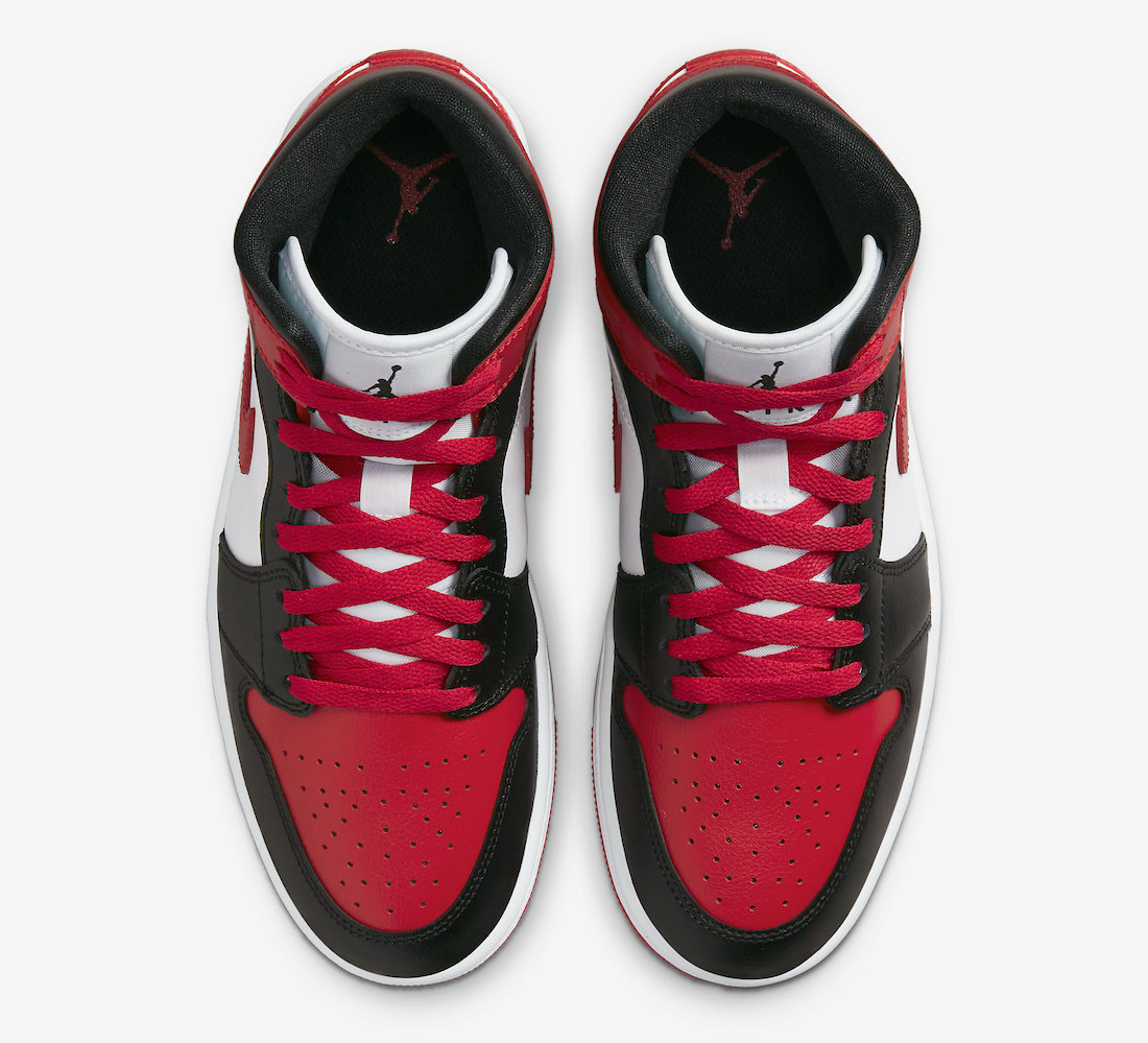 Alternate Bred Toe (W) — Jordan 1 Mid