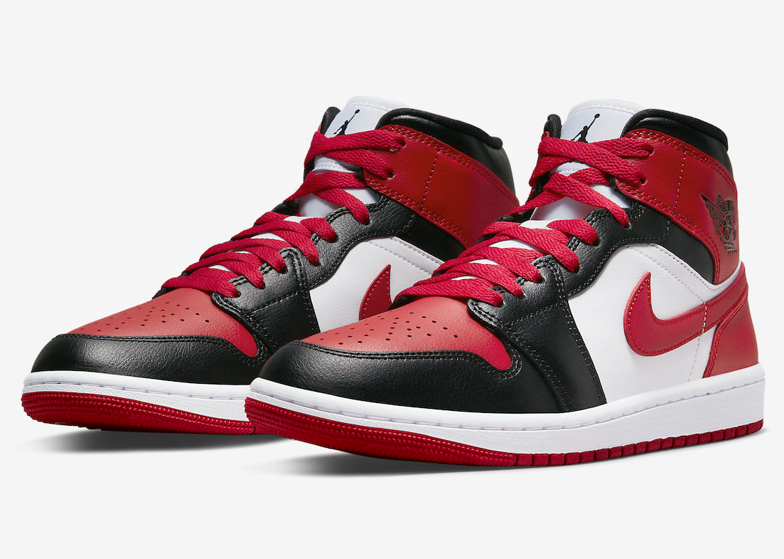 Alternate Bred Toe (W) — Jordan 1 Mid