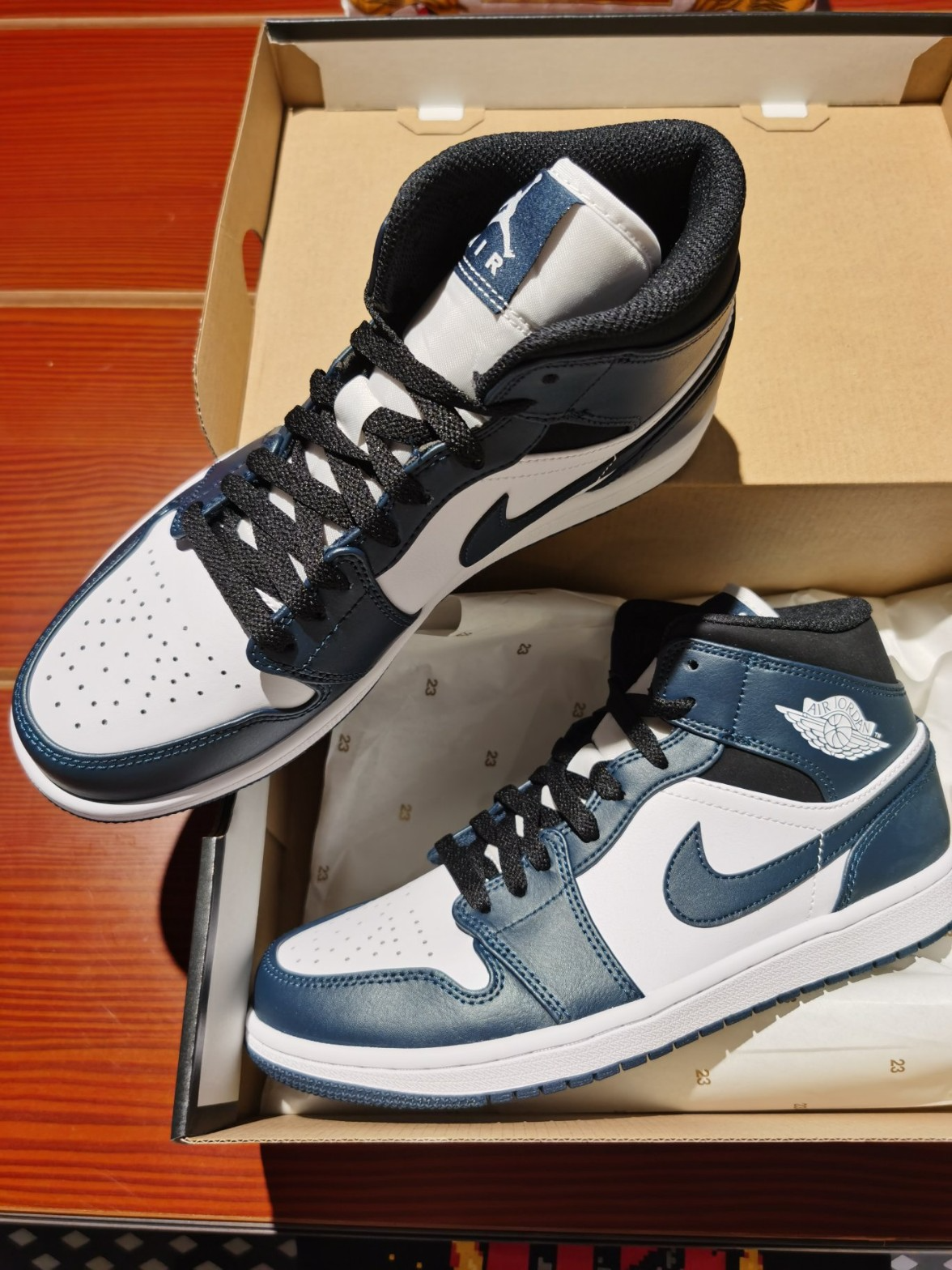 Armory Navy — Jordan 1 Mid