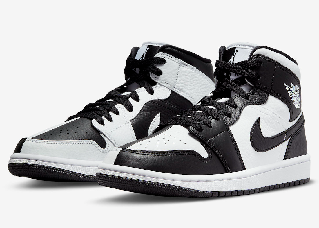 Split Black White (W) — Jordan 1 Mid
