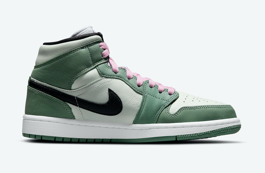 'Dutch Green' — Women's Air Jordan 1 Mid SE