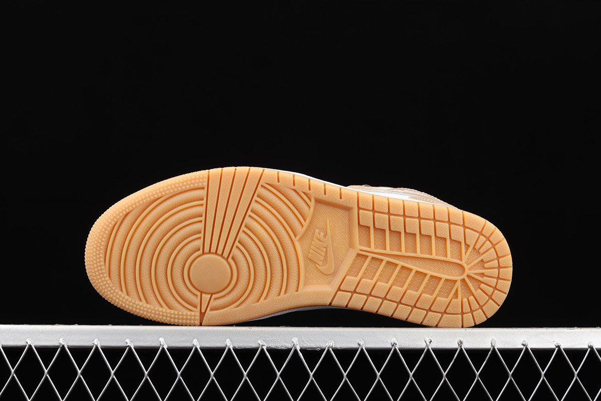 'Tan Gum' — Air Jordan 1 Mid