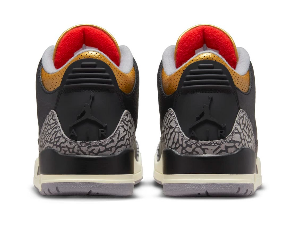 Black Cement Gold (W) — Jordan 3 Retro