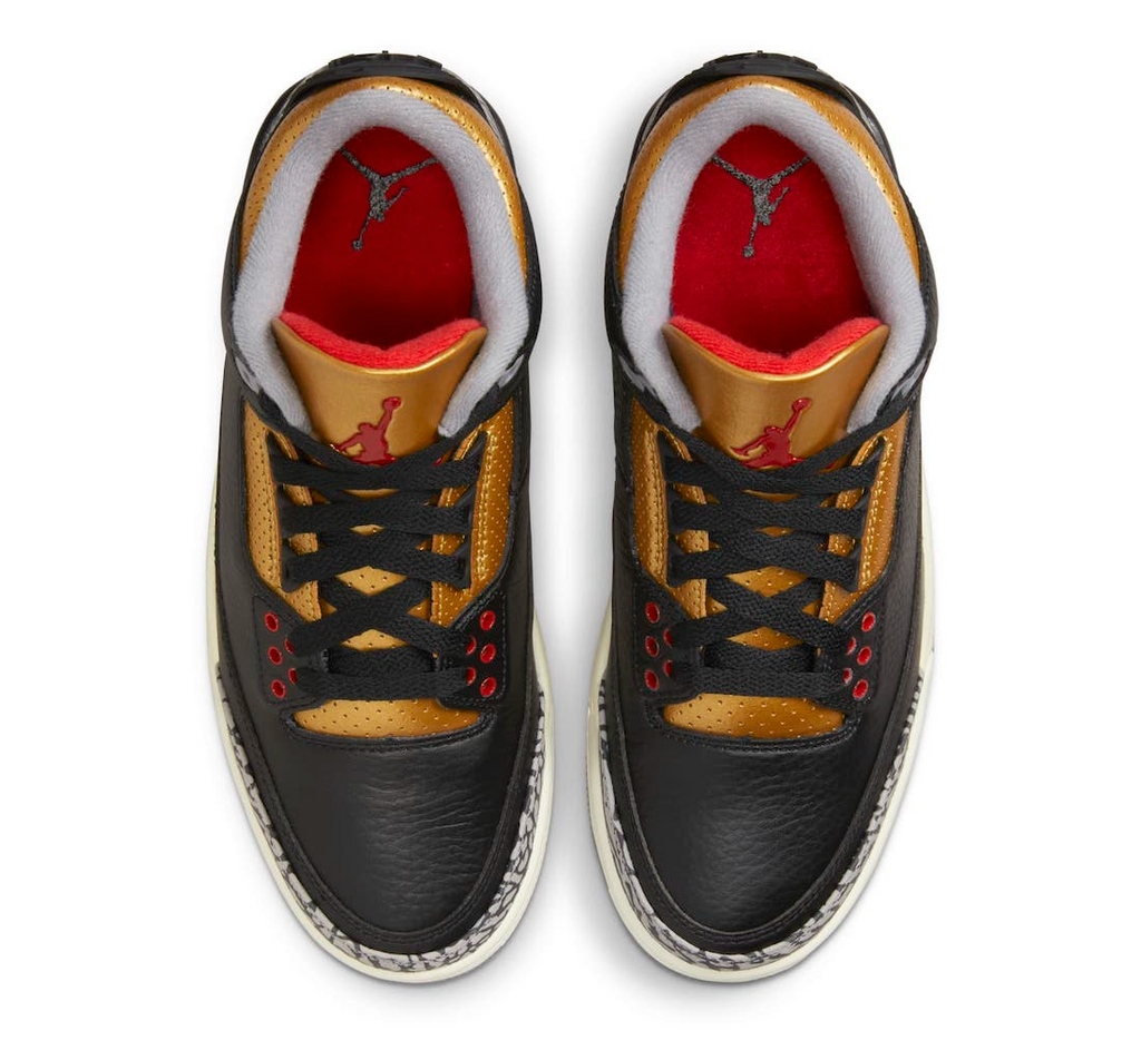 Black Cement Gold (W) — Jordan 3 Retro