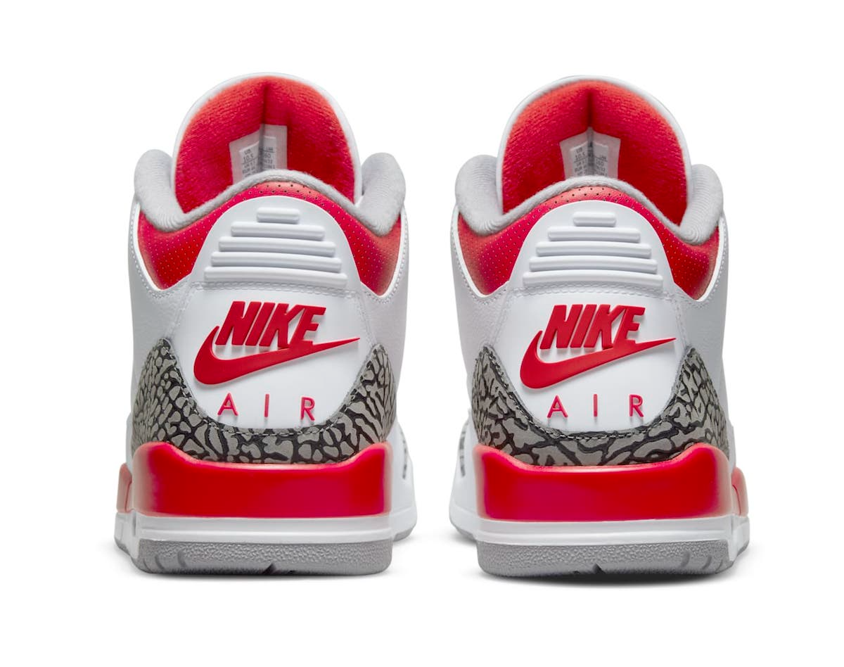 Fire Red (2022) — Jordan 3 Retro
