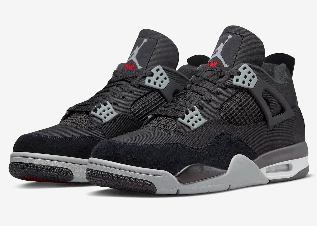 Black Canvas — Jordan 4 Retro SE