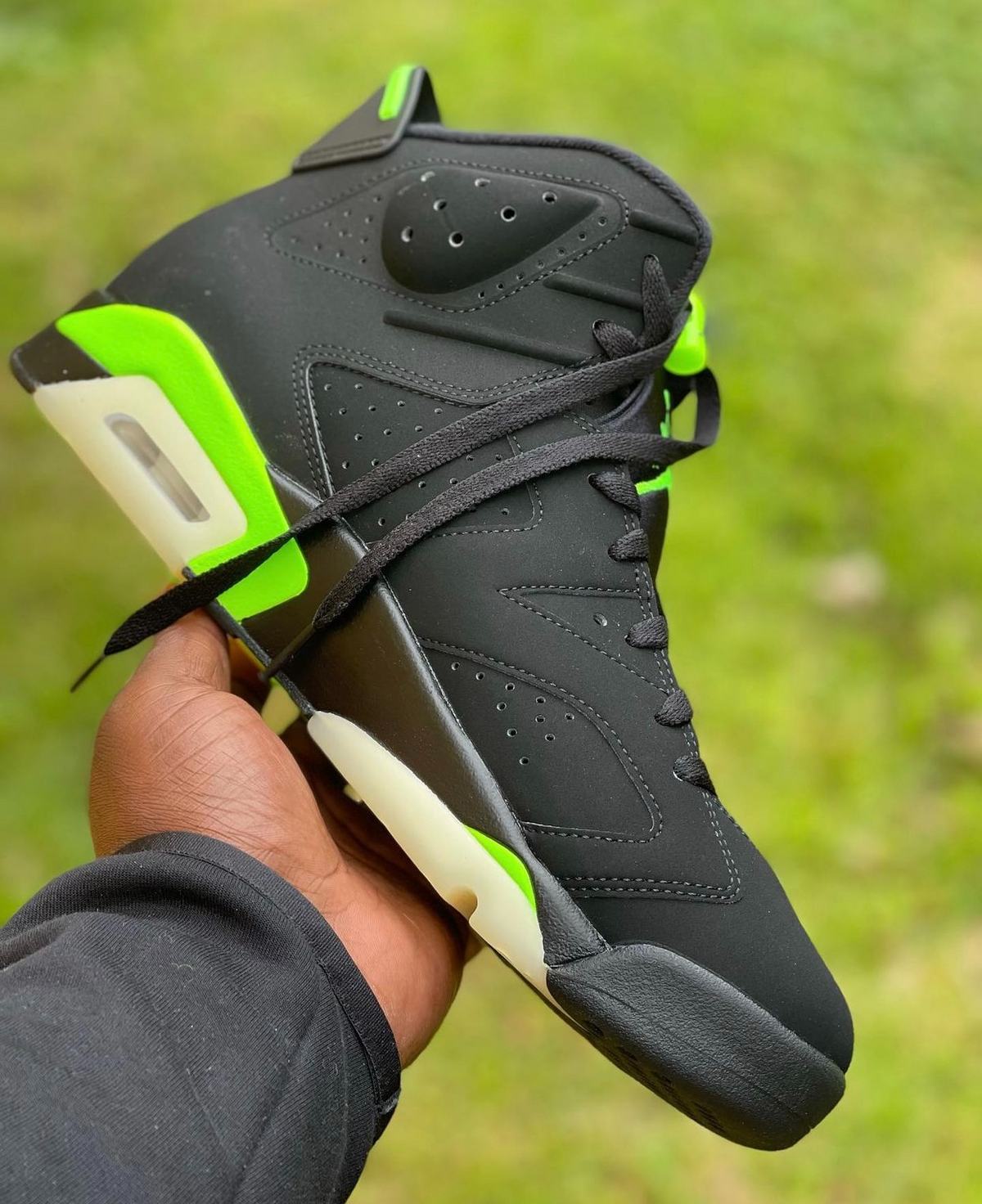 Electric Green — Jordan 6 Retro