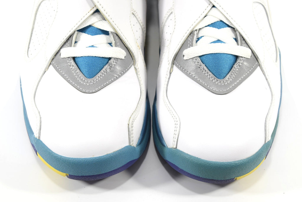 Women's Air Jordan 8 "White Aqua" - product image from the listing.
