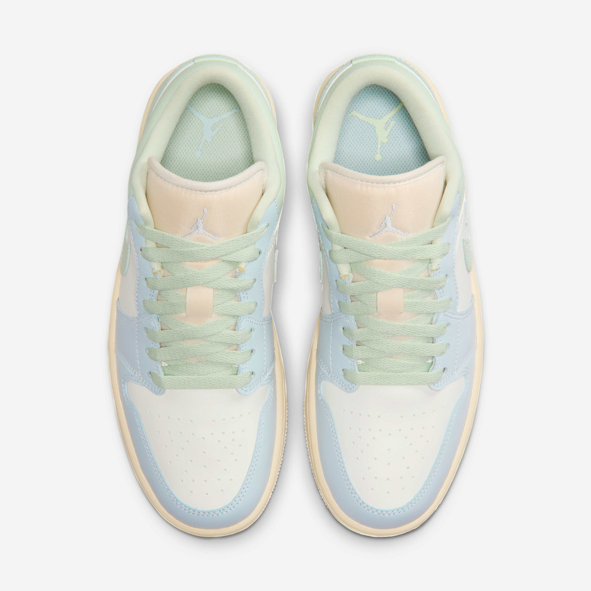 Sail Jade Aura — Air Jordan 1 Low Sneakers DC0774-108