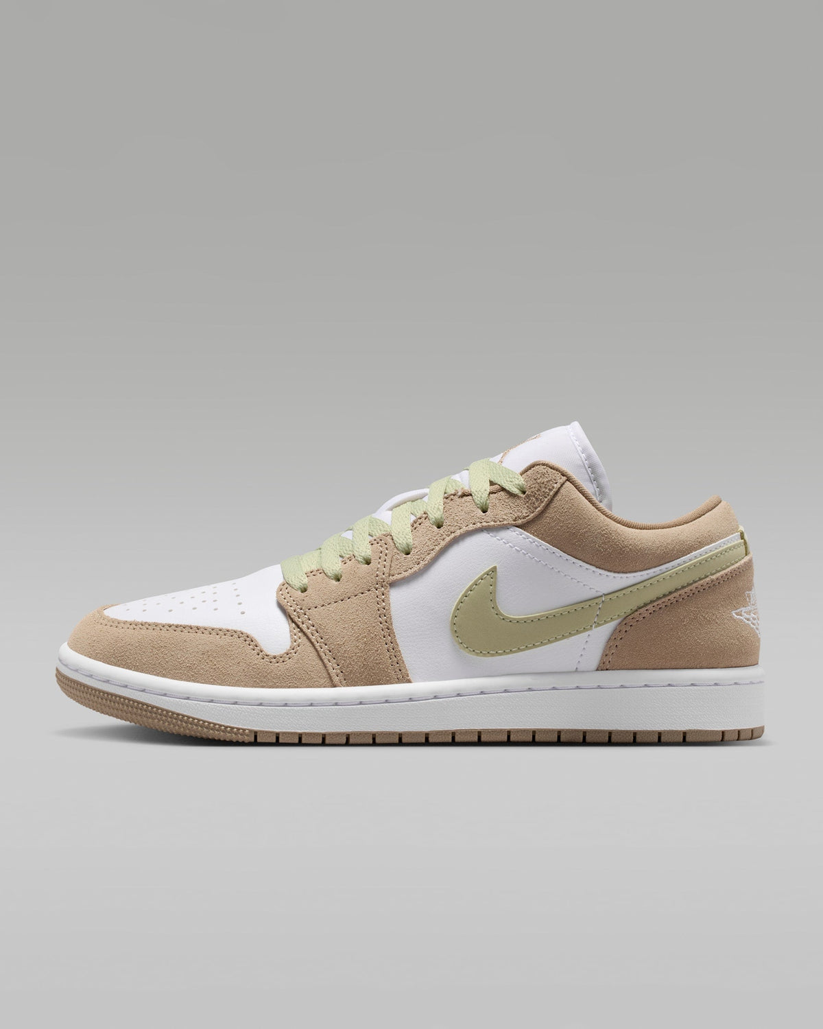 Khaki/Olive Aura — Air Jordan 1 Low DC0774-204