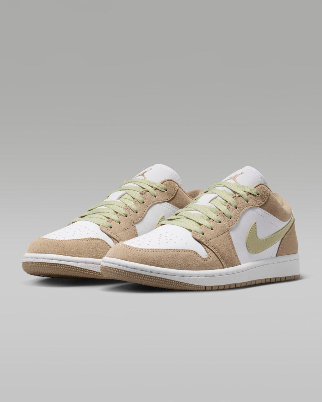 Khaki/Olive Aura — Air Jordan 1 Low DC0774-204