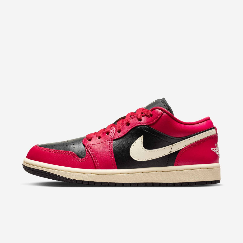 Mystic Hibiscus Black — Air Jordan 1 Low Sneakers DC0774-605
