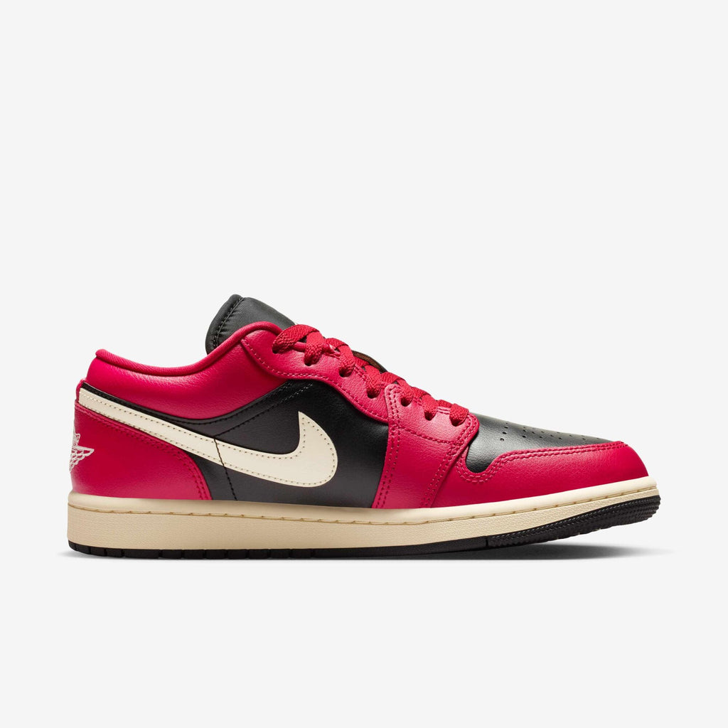 Mystic Hibiscus Black — Air Jordan 1 Low Sneakers DC0774-605