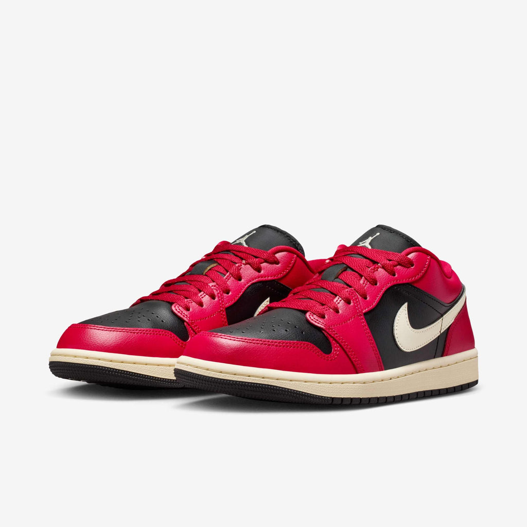 Mystic Hibiscus Black — Air Jordan 1 Low Sneakers DC0774-605