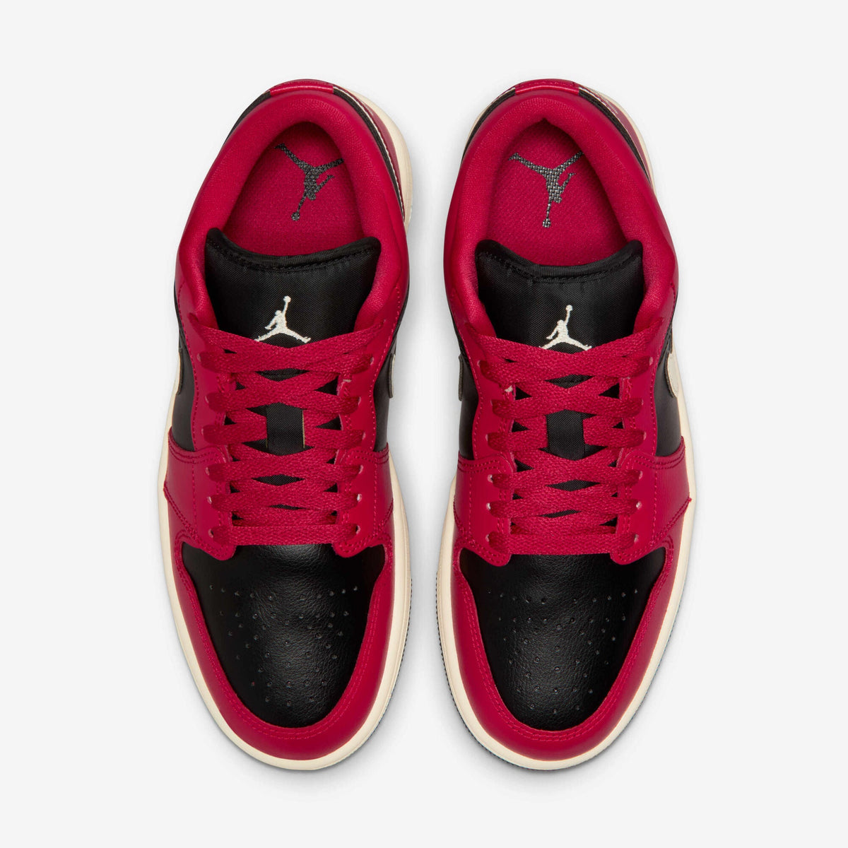 Mystic Hibiscus Black — Air Jordan 1 Low Sneakers DC0774-605
