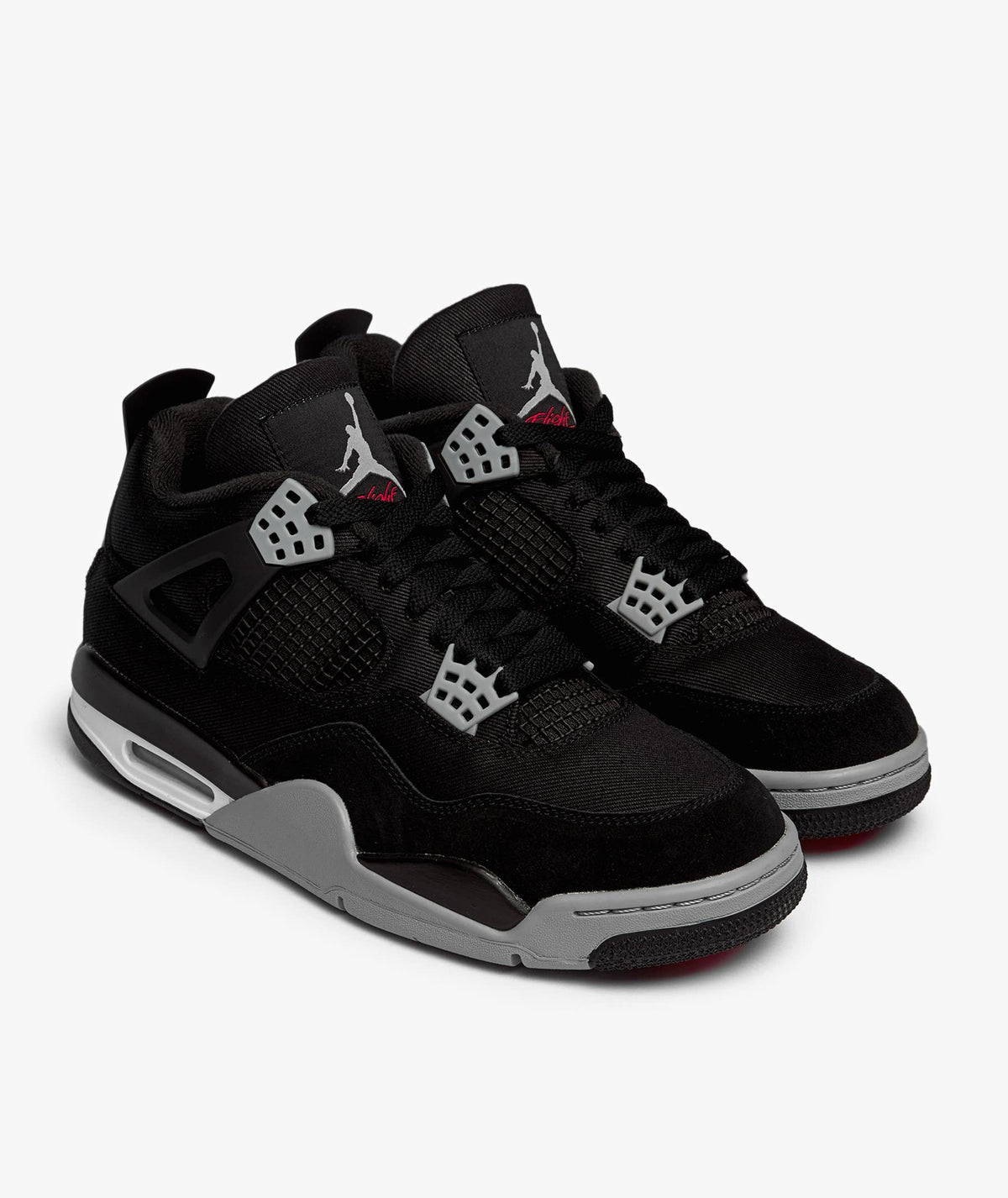 Black Canvas — Air Jordan 4 Retro SE Sneakers DH7138-006