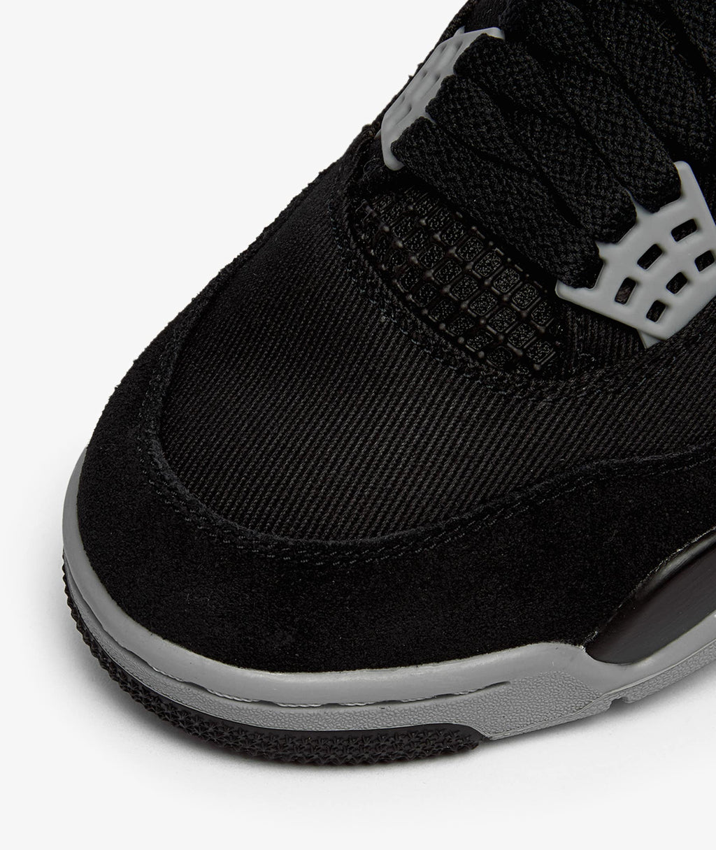 Black Canvas — Air Jordan 4 Retro SE Sneakers DH7138-006