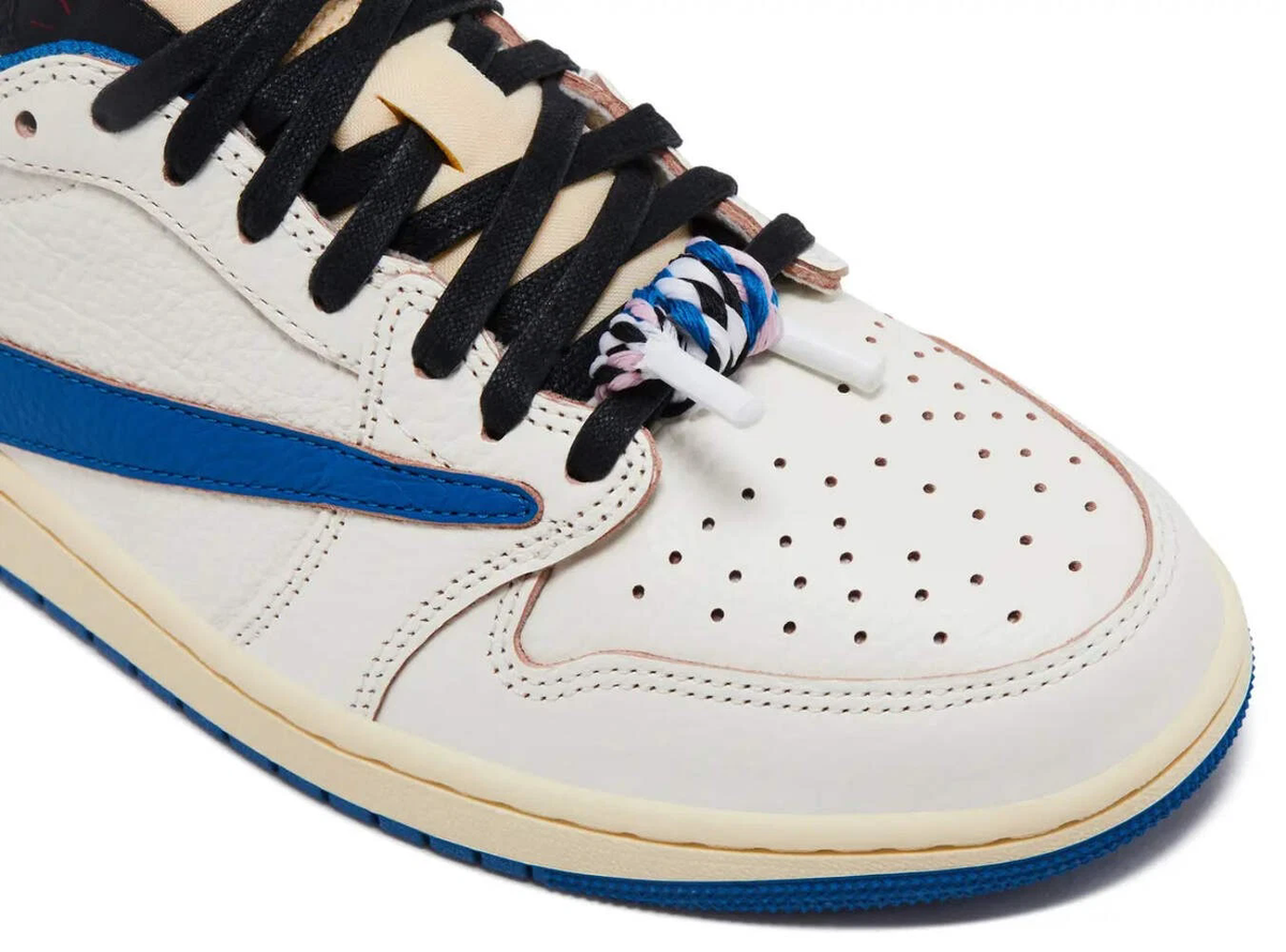 Sail Military Blue — Air Jordan 1 Low x Travis Scott x Fragment DM7866-104