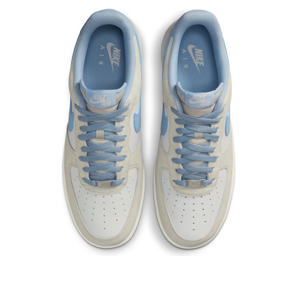 07 LV8 'Light Bone Light Armory Blue — Nike Air Force 1 Sneakers FQ8714-005