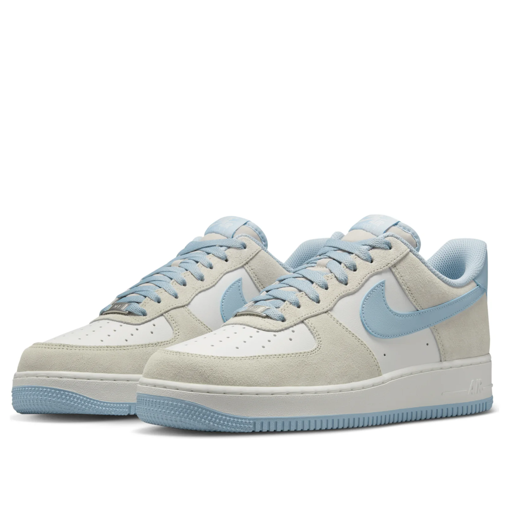 07 LV8 'Light Bone Light Armory Blue — Nike Air Force 1 Sneakers FQ8714-005