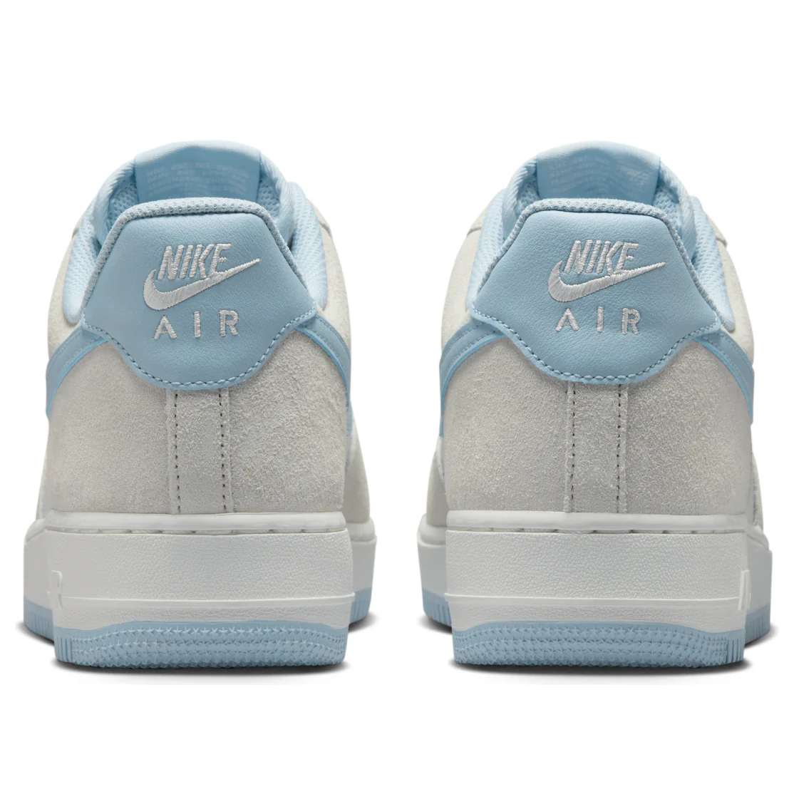 07 LV8 'Light Bone Light Armory Blue — Nike Air Force 1 Sneakers FQ8714-005