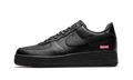 "Supreme - Mini Box Logo Black" Air Force 1 Low CU9225 001 - product image from the listing.