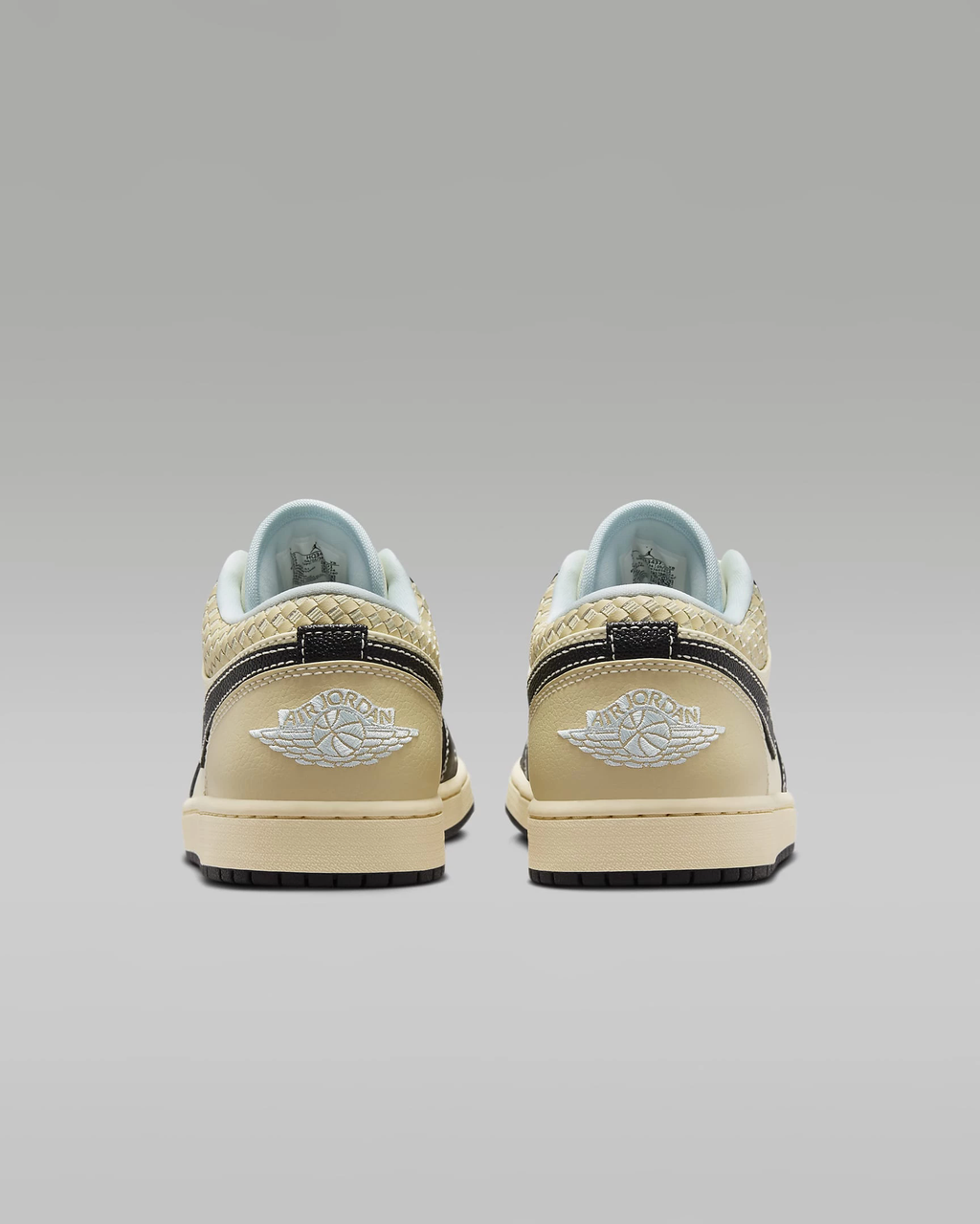 Coconut Milk Black Muslin — Air Jordan 1 Low SE HQ3437-101