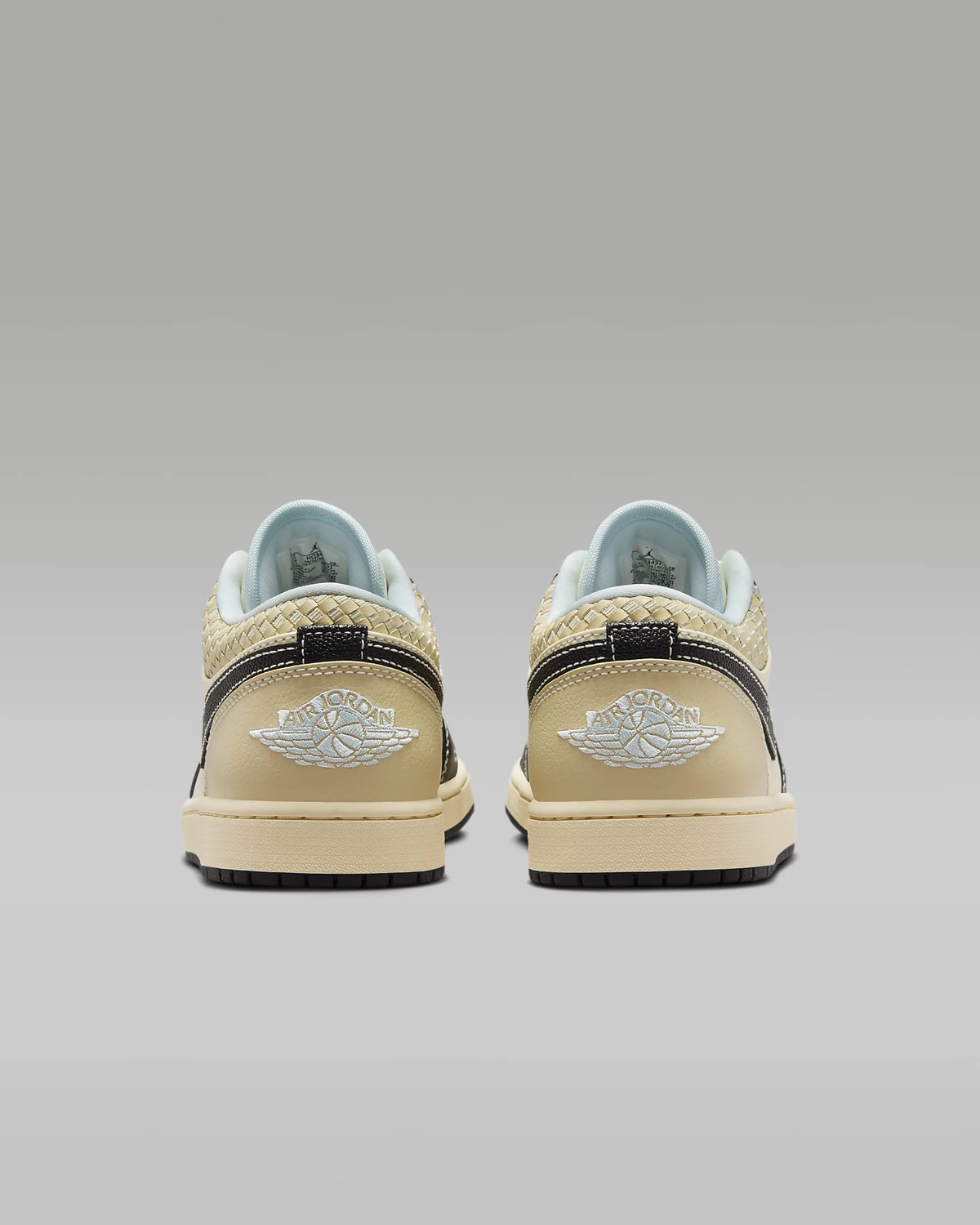 Coconut Milk Black Muslin — Air Jordan 1 Low SE HQ3437-101