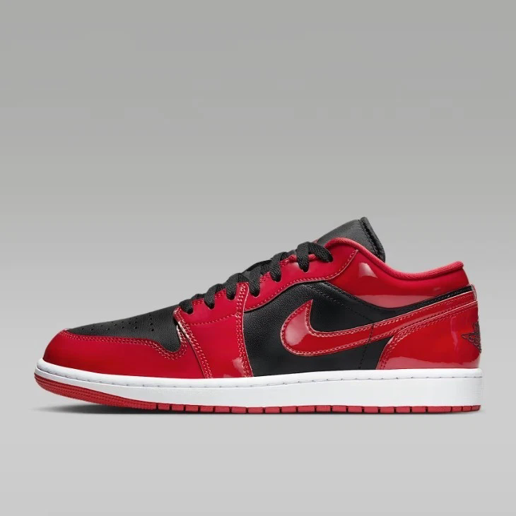 Black/Varsity Red — Air Jordan 1 Low SE HV4089-006