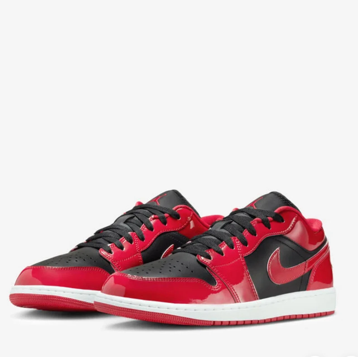 Black Varsity Red — Air Jordan 1 Low SE Sneakers HV4089-006