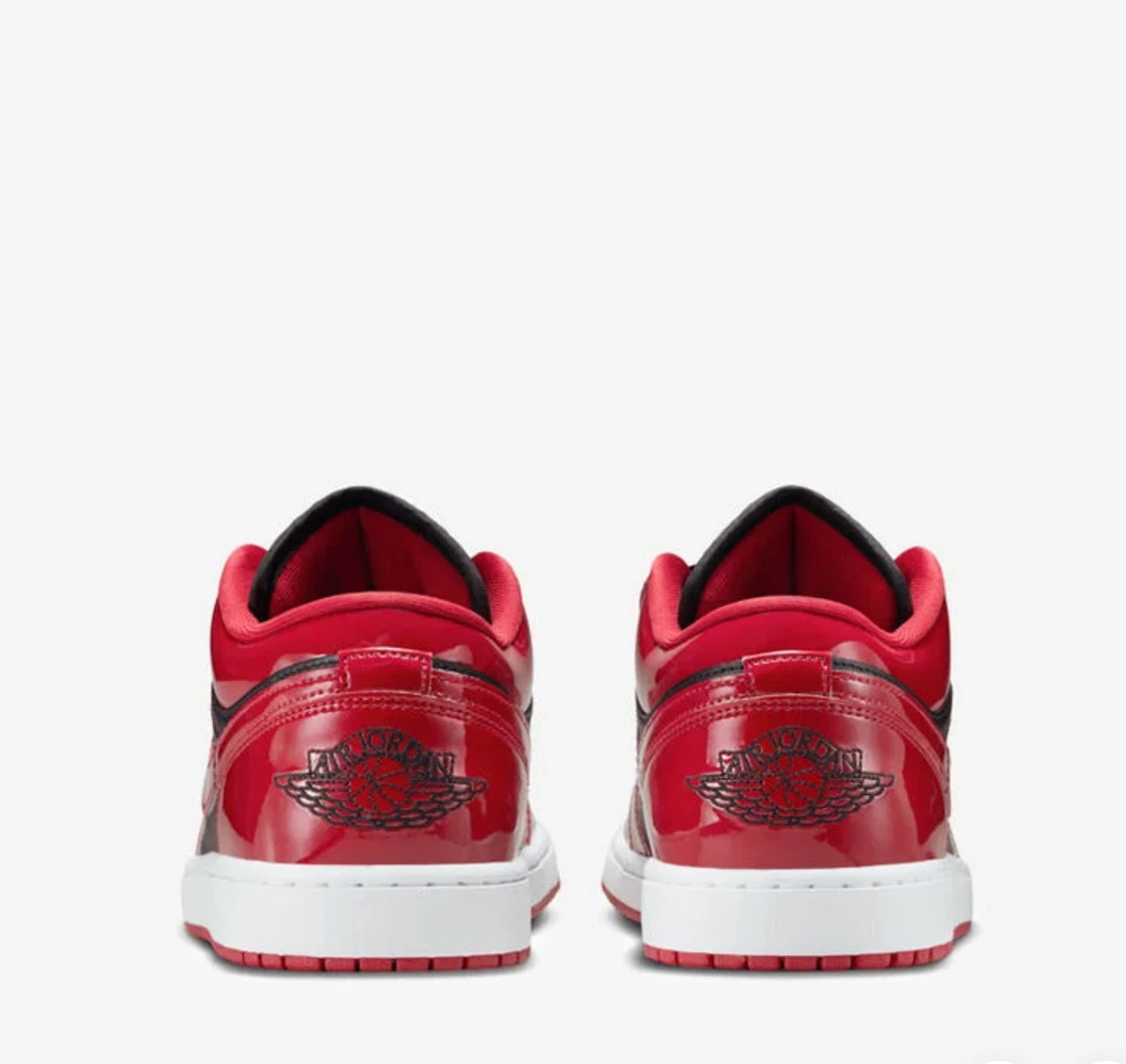 Black Varsity Red — Air Jordan 1 Low SE Sneakers HV4089-006