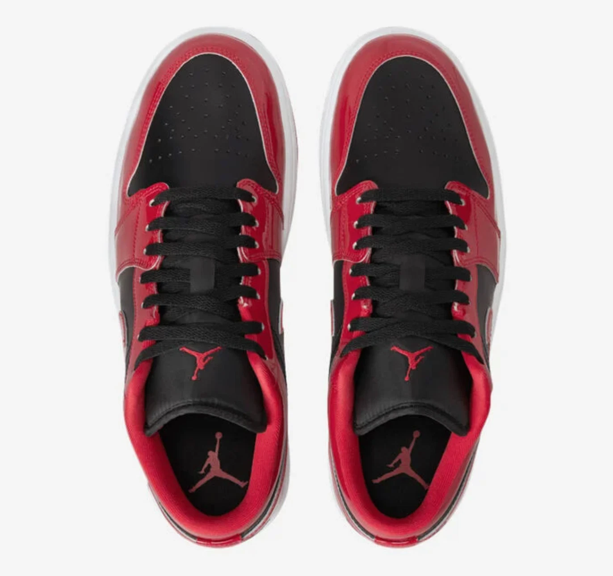 Black Varsity Red — Air Jordan 1 Low SE Sneakers HV4089-006