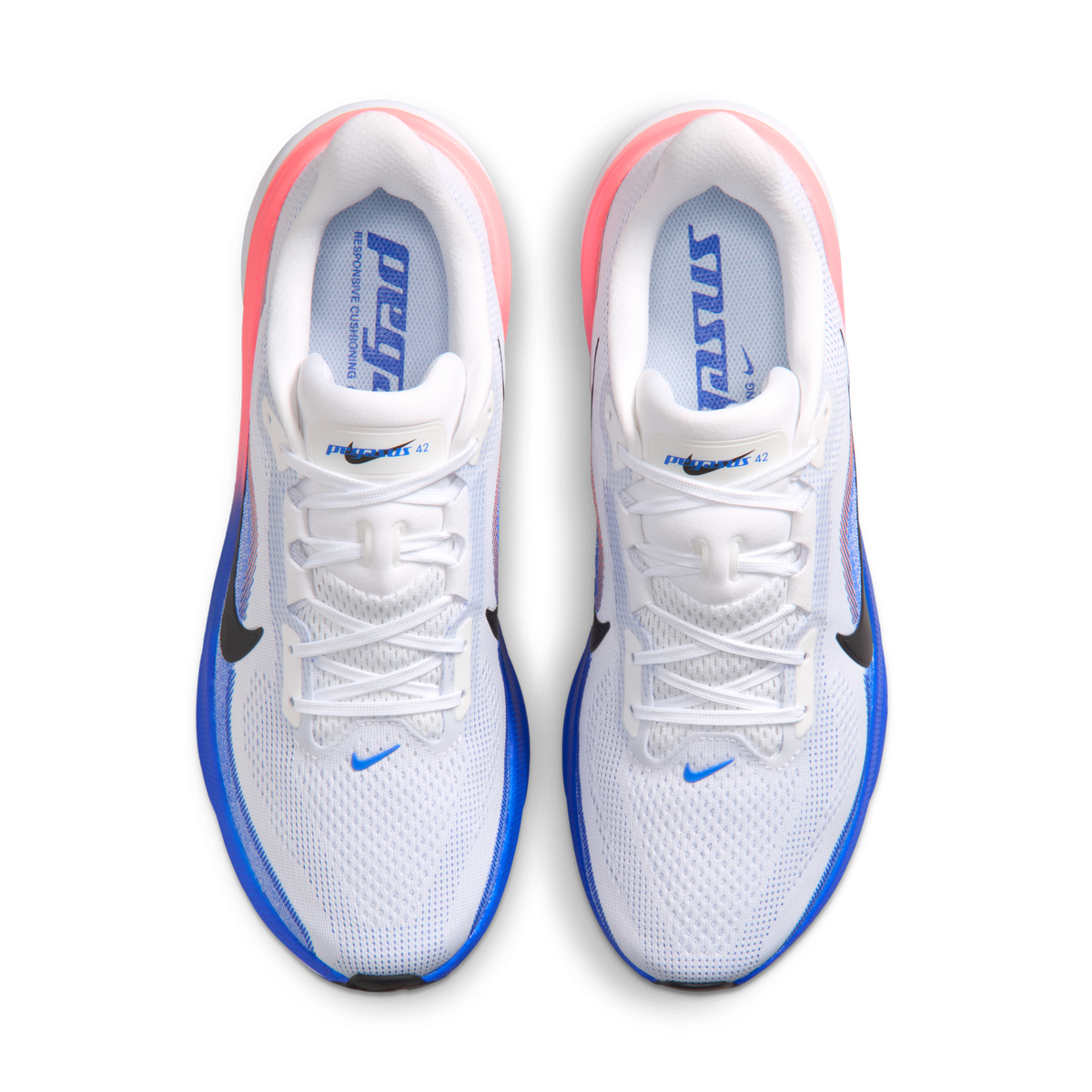 White Racer Blue Atomic Pink — Nike Air Zoom Pegasus 42 IB1873-105