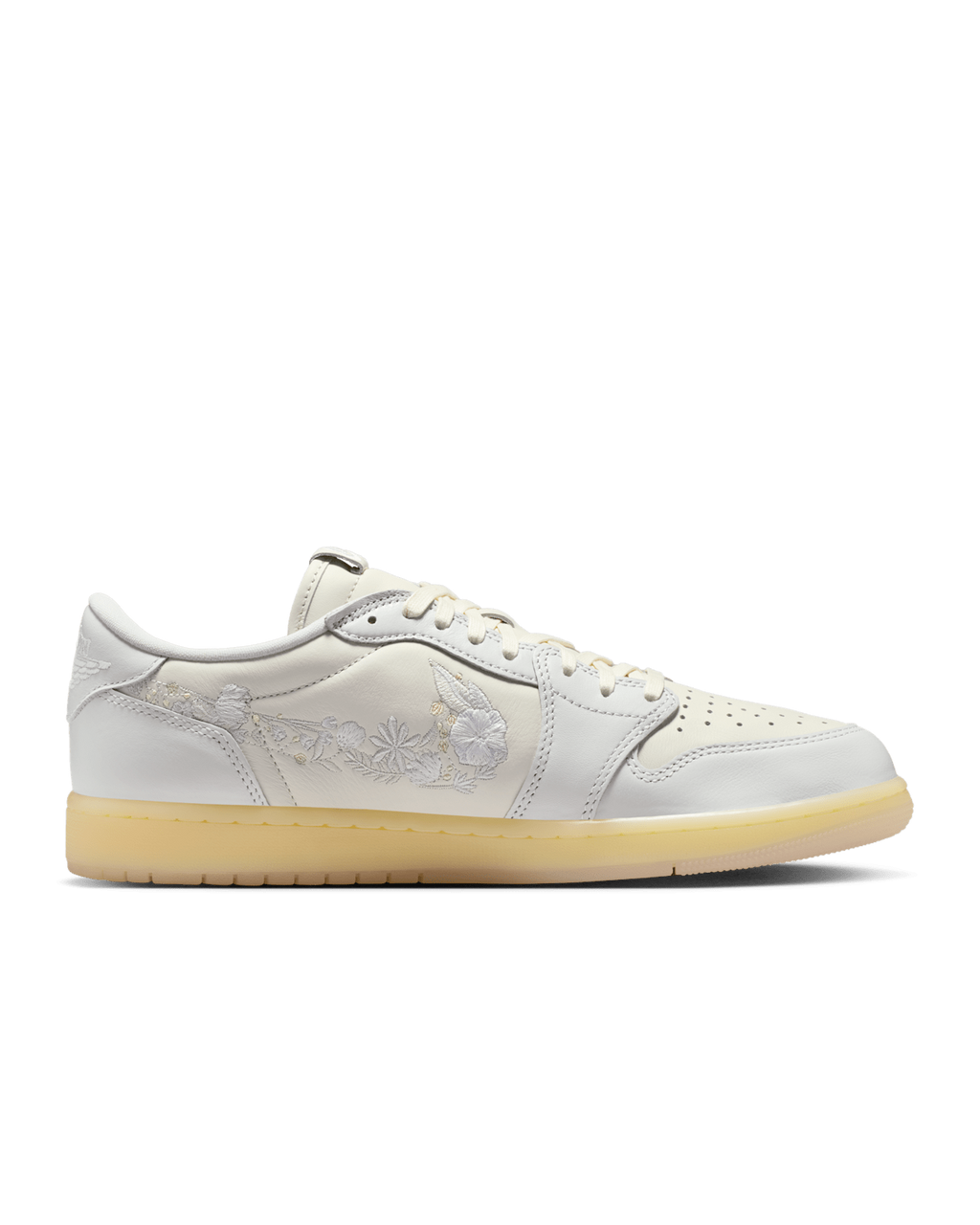 Floral Swoosh — Air Jordan 1 Low OG Sneakers IF4391-100
