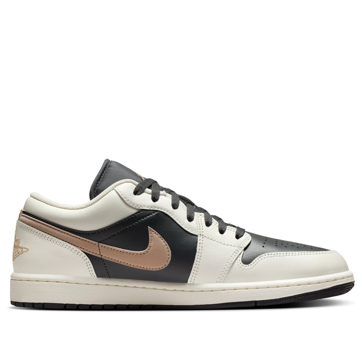Anthracite Hemp Sail — Air Jordan 1 Low Sneakers IH0649-021