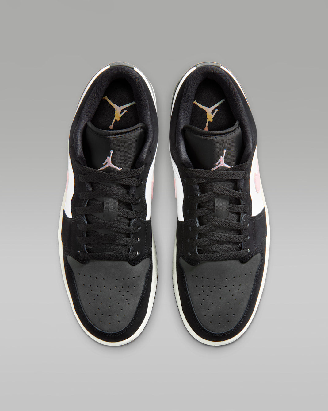 Black Iced Carmine Iron Grey — Air Jordan 1 Low SE II3788-003