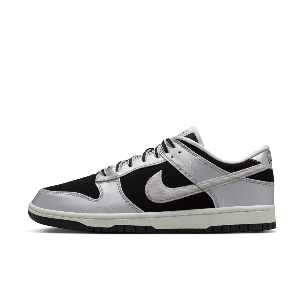 Metallic Silver Black — Nike Dunk Low Retro IM4413-001