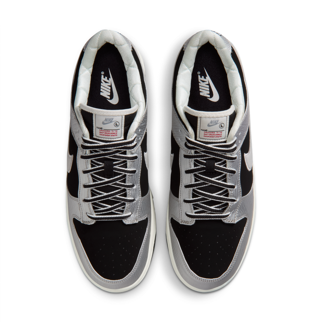 Metallic Silver Black — Nike Dunk Low Retro IM4413-001