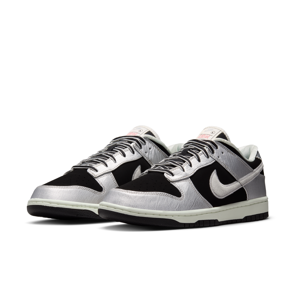 Metallic Silver Black — Nike Dunk Low Retro IM4413-001